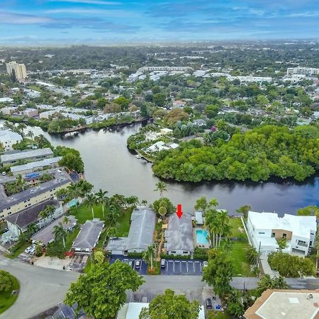 Waterfront Deck Pool Kayak Lägenhet Fort Lauderdale Exteriör bild